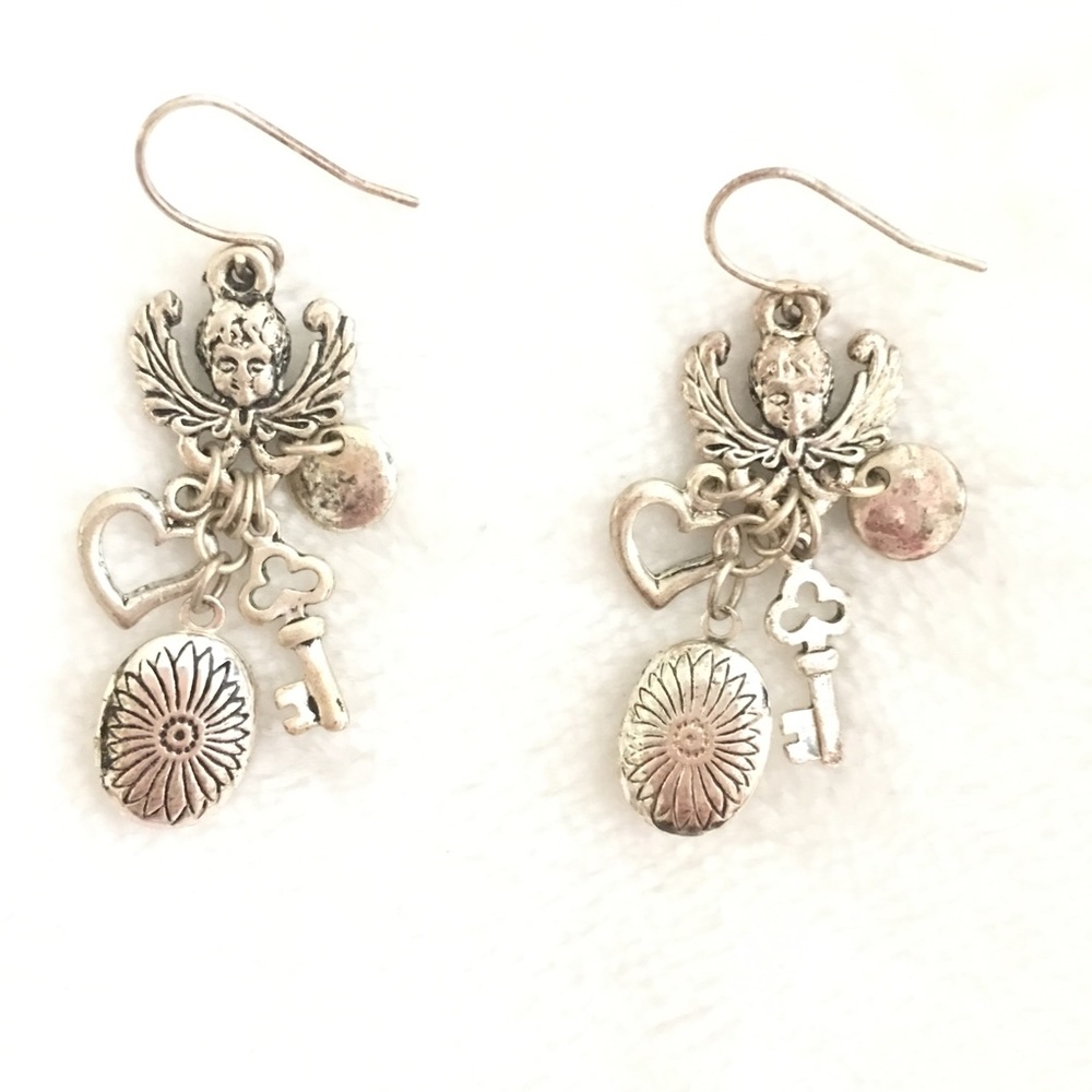 ANGEL CHARM EARRINGS